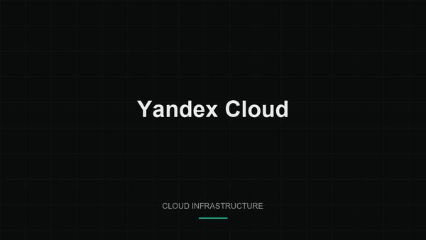Yandex Cloud